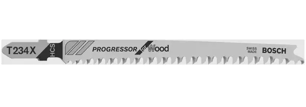 Bosch Příslušenství - Sada pilových plátků na dřevo, délka 117 mm, 5 ks 2608633528