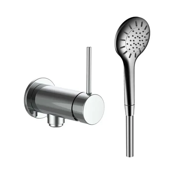 Laufen Twinplus Slim - Sprchová batéria pod omietku, s príslušenstvom, chróm HF505455100000