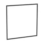 Geberit ONE - Krycí rám 900x930 mm, pro vestavnou zrcadlovou skříňku Geberit ONE, matná černá 505.843.00.3