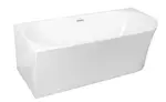 kielle Idolio - Volně stojící rohová vana 170x80 cm, levá, bílá 1122453L0