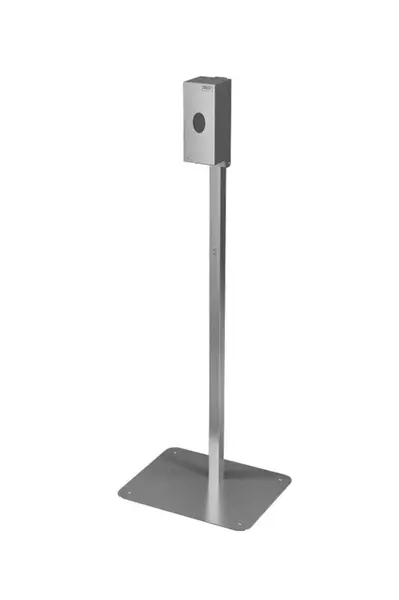 Sanela Nerezové dávkovače - Bezdotykový dávkovač dezinfekce a mýdla se stojanem, objem 850 ml, nerez mat SLZN 71ESB