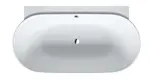 Duravit Luv - Voľne stojaca vaňa, 180x95 cm, DuraSolid, biela 700433000000000