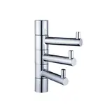 Nimco Bormo - Háčik trojitý, otočný, chróm BR 11099-3-26