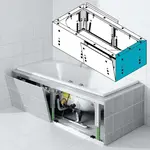 Kaldewei Príslušenstvo - Multiverso bočný panel 800 550000080000