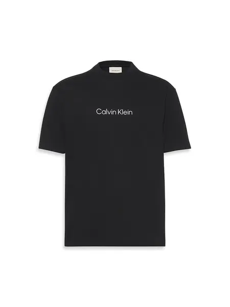 Calvin Klein Tričko  čierna / biela