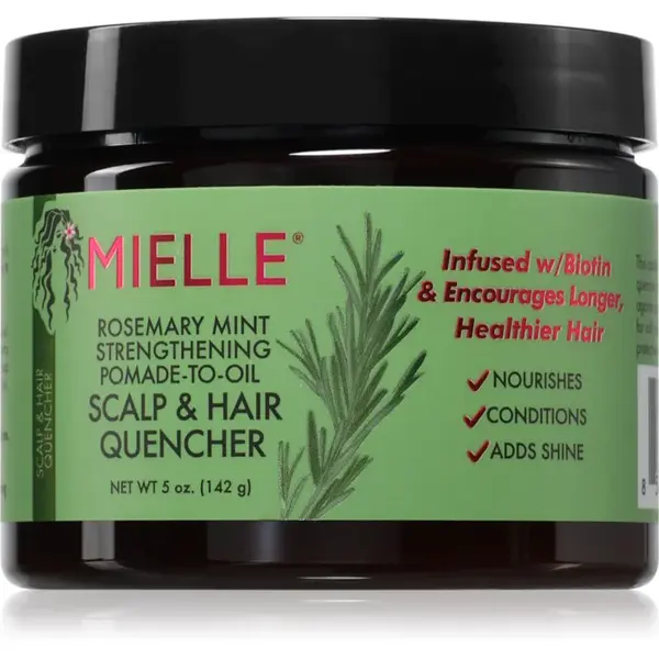 Mielle Rosemary Mint Pomade-to-Oil Scalp & Hair Quencher pomáda na vlasy 142 g