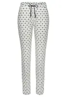 s.Oliver Pyžamové nohavice  tmavomodrá / pastelovo modrá / svetlohnedá / šedobiela