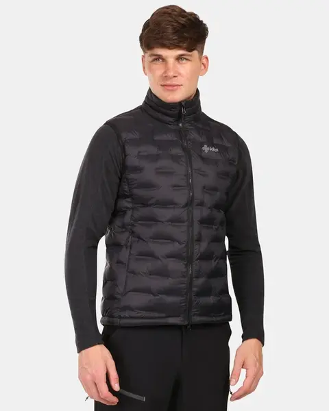 Pánská zateplená vesta kilpi nai-m černá 4xl
