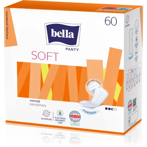 BELLA Panty Soft slipové vložky 60 ks