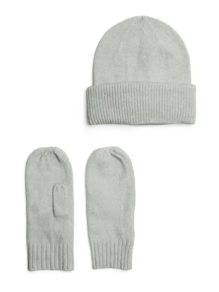 PIECES Čiapky 'PCNynne'  svetlosivá