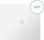 Polysan Flexia - Sprchová vanička 110x100 cm, matná biela 72922MAT