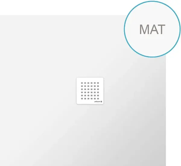 Polysan Flexia - Sprchová vanička 110x100 cm, matná biela 72922MAT