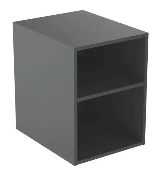 Ideal Standard Finesse - Bočná skrinka, otvorená, 40x51x54 cm, 1 polica, matný antracit E3401Y2