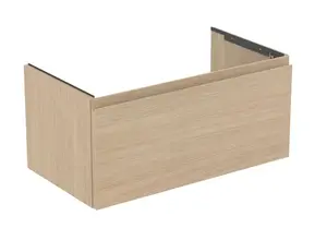 Ideal Standard Finesse - Umývadlová skrinka, 80x44x38 cm, 1 zásuvka, biely dub E3383US