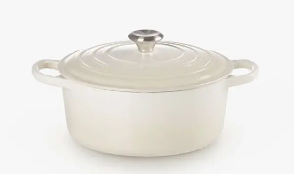 Le Creuset Signature - Pekáč kruhový s pokrievkou, objem 5,3 l, meringue 21177267164430