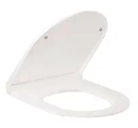 Kludi Resa D - WC doska Slim, SoftClosing, QuickRelease, lesklá biela 24WCS43S