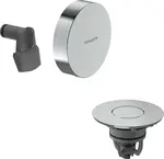 Hansgrohe Exafill - Vrchná súprava k vaňovej odtokovej a prepadovej súprave s napúšťaním, Push-Open, chróm/chróm 58131000