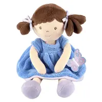 Bonikka Butterfly látková bábika - Pari modré šaty