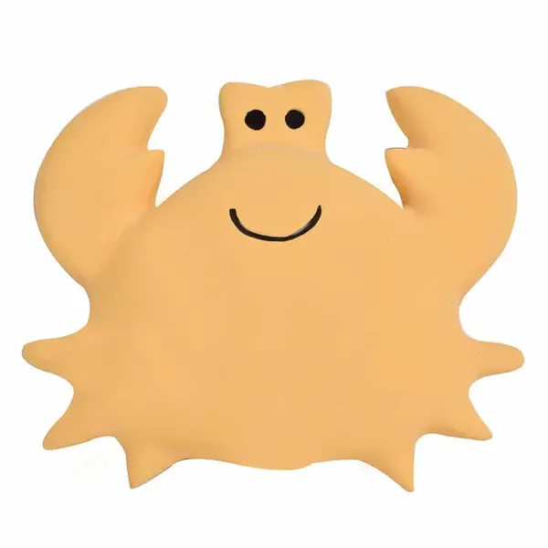 Tikiri Ocean Buddies - hrkálka a hryzátko z prírodnej gumy - Krab
