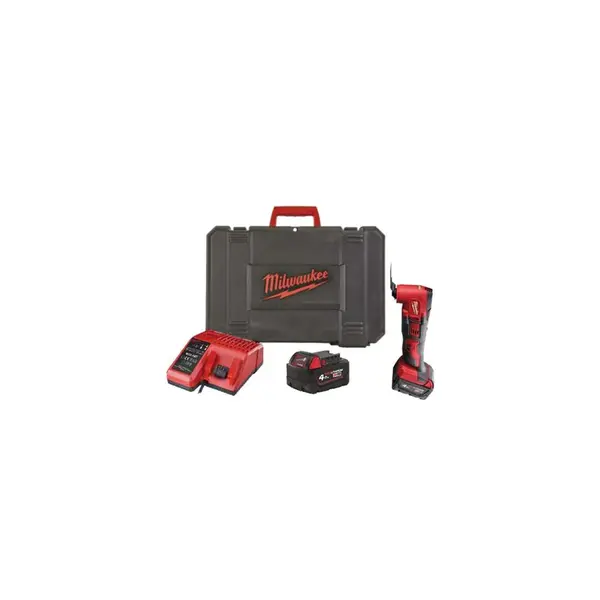 Milwaukee - 18V AKU oscilačná multibrúska M18 BMT-421C, s príslušenstvom, 1x aku 2,0 Ah Li-Ion a 1x aku 4,0 Ah Li-Ion, nabíjačka 4933446210