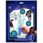 Omalovánky se samolepkami Disney Wish