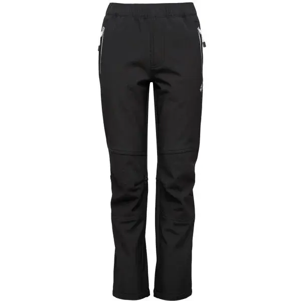 Lotto MEDUCA Detské softshellové nohavice s membránou, čierna, veľkosť 128-134