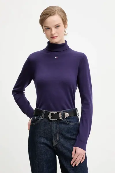 Tommy Jeans  Bavlněný svetr