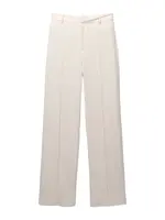 Pull&Bear Nohavice  krémová