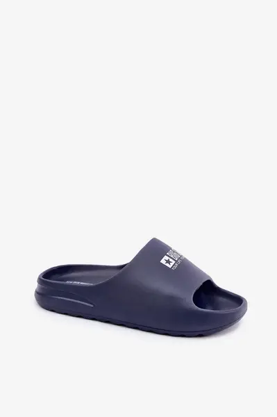BIG STAR SHOES Pánské Pěnové Pantofle S Logem Big Star