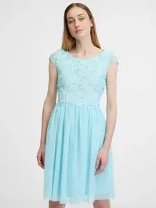 Světle modré dámské šaty ORSAY - Dámské
