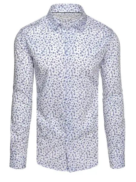 Koszula męska casualowa biała Dstreet