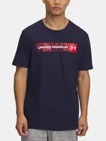Pánské tričko Under Armour UA CAMO CHEST STRIPE SS - Pánské