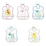 CANPOL BABIES Plastový bryndák měkký Happy Animals