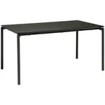 P & B JÍDELNÍ STŮL, černá, 160/90/76 cm