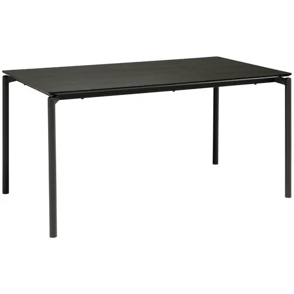 P & B JÍDELNÍ STŮL, černá, 160/90/76 cm