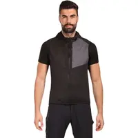 KILPI LENIA Pánská softshellová outdoorová vesta, černá, velikost