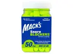 Macks Snore Blockers špunty do uší 50 párů