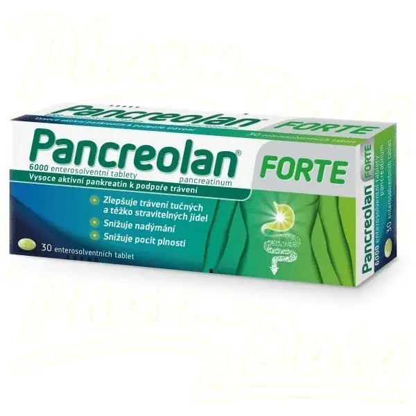 Pancreolan Forte 6000U tbl.ent.30
