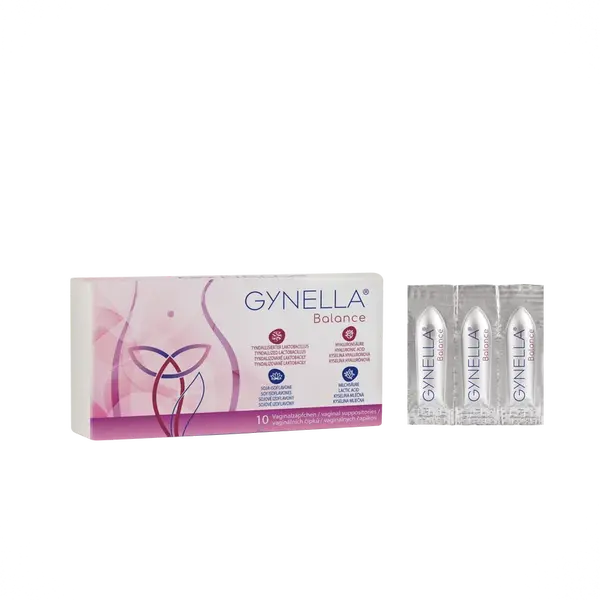 GYNELLA Balance 10 vaginálních čípků