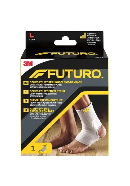 3M FUTURO™ Bandáž hlezenního kloubu comfort 76583, L (38.1 - 44.5 cm)