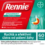 Rennie spearmint bez cukru, 60 žvýkacích tablet