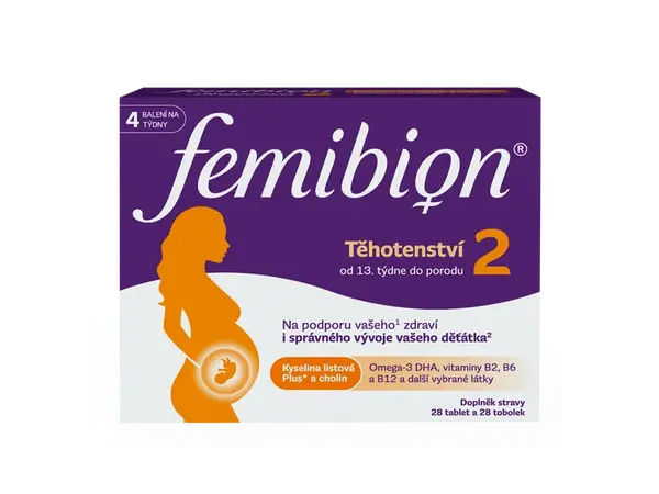 Femibion 2 Těhotenství tbl.28 + tob.28