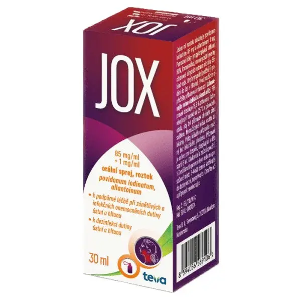 Jox 85mg/ml+1mg/ml orm.spr.sol.1x30ml