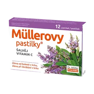 Müllerovy pastilky se šalvějí 12ks ZP
