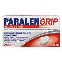 Paralen Grip chřipka a bolest 500/25/5mg 24 tablet