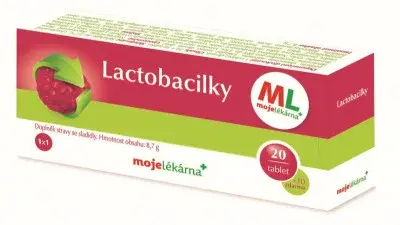 Lactobacilky tbl.20+10 Moje lékárna