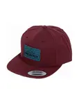 Meatfly kšiltovka Hornet Snapback Live Ride / Maroon | Červená | Velikost One Size