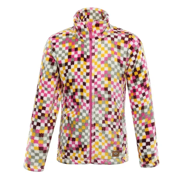 Dětská hřejivá mikina alpine pro eflino růžová/žlutá 104-110