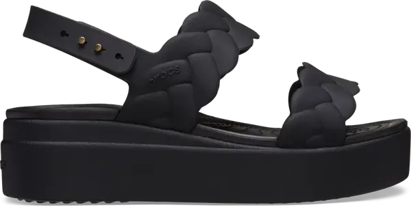 Dámské boty crocs brooklyn woven černá 41-42