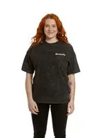 Meatfly dámské tričko Vexey Black (acid wash) | Černá | Velikost M | 100% bavlna